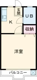 セレソローサA【1階】の間取り