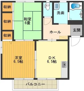 クランベリーヒルC【2階】の間取り