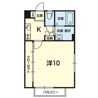 カーサ・エストレージャ【1階】の間取り