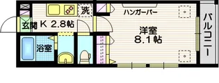 サニーウェル 日和【3階】の間取り
