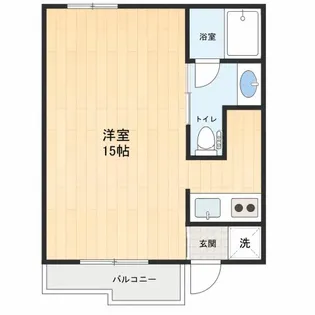 MAISON AZUR【1階】の間取り