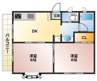 ガーデニアヒルズ【1階】の間取り