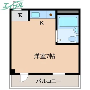 シティライフ四日市【5階】の間取り