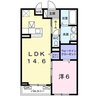 THIRD ORION S【1階】の間取り