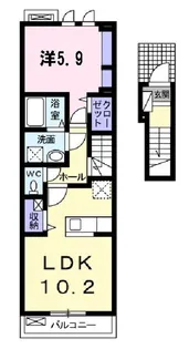 グレイスII【2階】の間取り