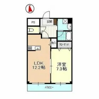 Mahalo HAL【3階】の間取り