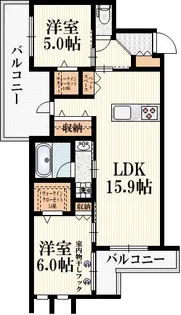 GrandVilla鷺宮【2階】の間取り