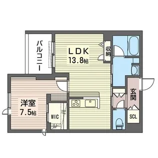 EAST BASE【3階】の間取り