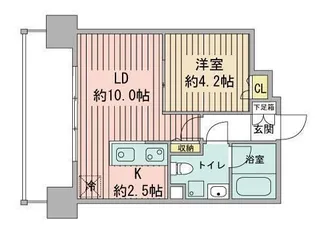 レオーネ中島公園【8階】の間取り