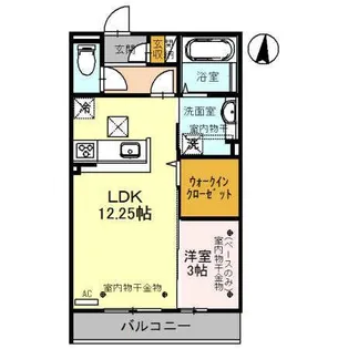 PARIS(パリス)【1階】の間取り