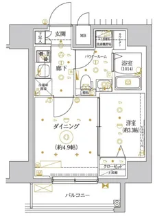 RELUXIA王子【2階】の間取り