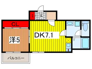グランM【1階】の間取り