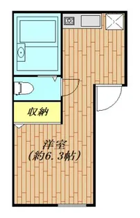 Mahalo Terrace雷門【1階】の間取り