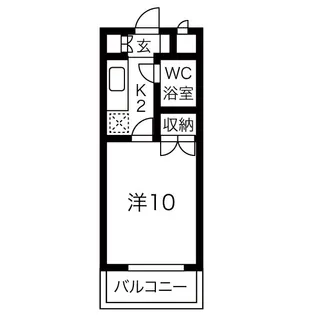 フォレスト15・8【5階】の間取り