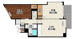 並木ガーデンヒルズ【8階】の間取り