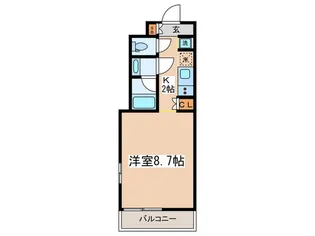 OKコート・KOTAKEII【2階】の間取り