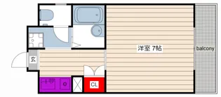 ライフタウンII【4階】の間取り