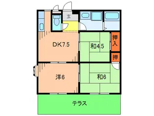 エルディムコスモIIの間取り