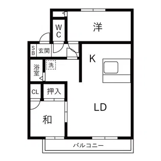ベルデ・ヒル C棟【2階】の間取り
