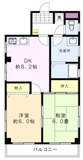 三崎町Mビル【3階】の間取り