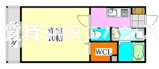 メルローズプレイスIII【1階】の間取り