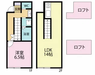 ALLEY6の間取り