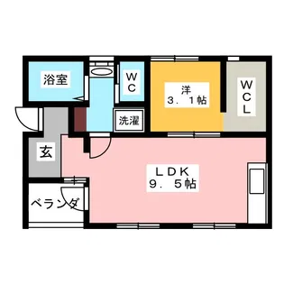 メゾン ド シプレIII【2階】の間取り