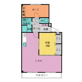 三幸マンション【1階】の間取り
