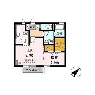 CITY PAL【1階】の間取り