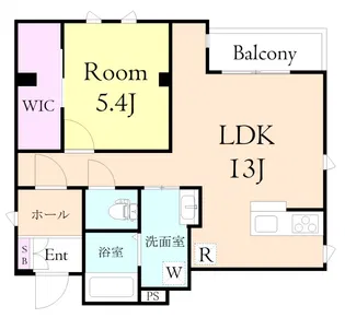 セリシール【3階】の間取り
