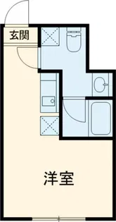 nomad 四つ木【3階】の間取り