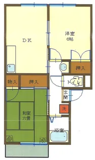 パインビレッジ【2階】の間取り