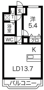 三河江曽島【3階】の間取り