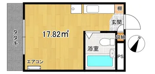 ハウスシャトレー【3階】の間取り