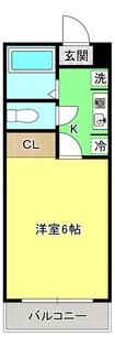 Lepards town 台原【1階】の間取り