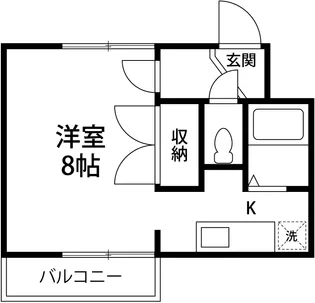 M,M【3階】の間取り