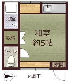 ひかりハイツ【2階】の間取り