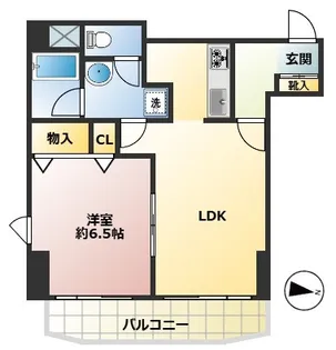 サンヒルズ菊坂【4階】の間取り