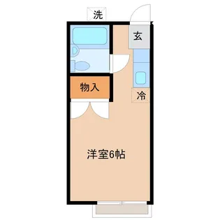 ダイヤハイツ【2階】の間取り