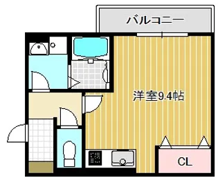 Reposer Akane【2階】の間取り