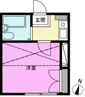リバーサイドN【1階】の間取り