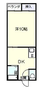 ジュネパレス良【2階】の間取り