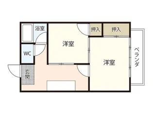 サンシャインアイランド【4階】の間取り