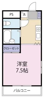 YMハイツ中園【3階】の間取り