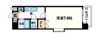 リエス伏見【7階】の間取り