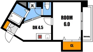 La Liberte 牛田不動院前【3階】の間取り