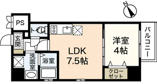 katayamaBLD24【9階】の間取り