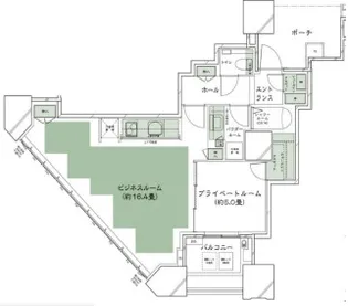 東京都中央区晴海3【マンション】の間取り
