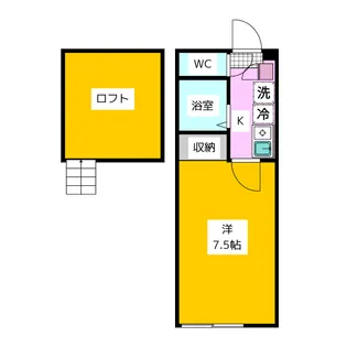 Citta Porte【1階】の間取り