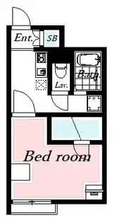 レオネクスト蘭【1階】の間取り